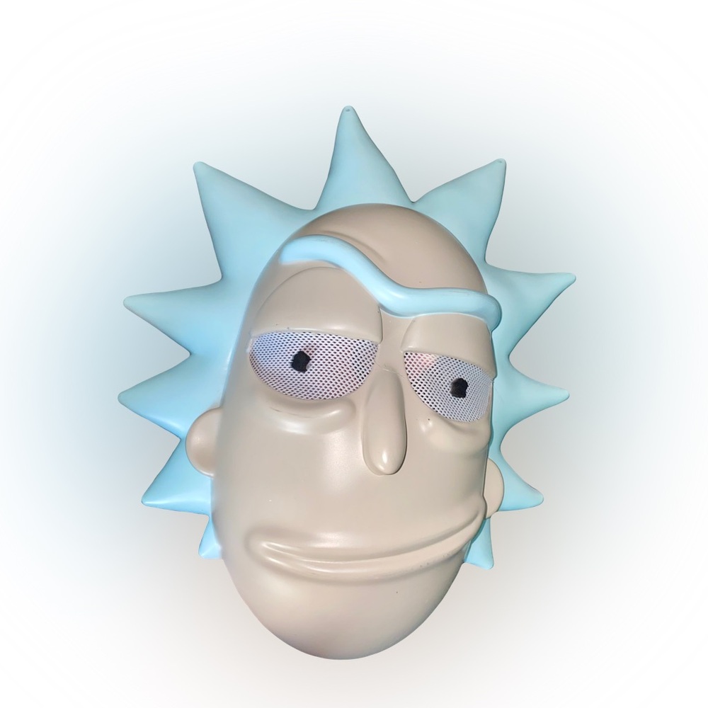 NWOT RICK AND MORTY RICK HALLOWEEN COSTUME FACE MASK ✨